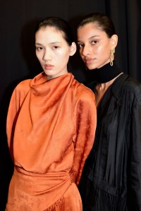 Backstage at Jonathan Simkhai RTW Fall 2020