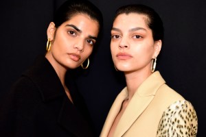 Backstage at Jonathan Simkhai RTW Fall 2020
