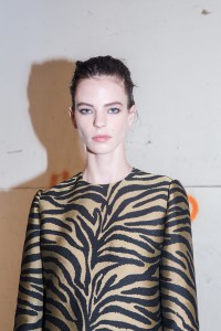 Backstage at Khaite RTW Fall 2020