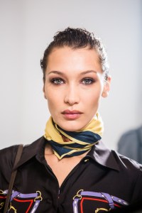 Backstage at Khaite RTW Fall 2020