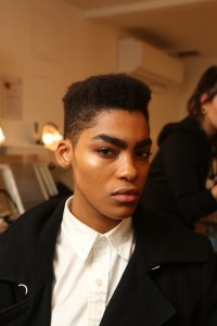 Backstage at Kim Shui RTW Fall 2020