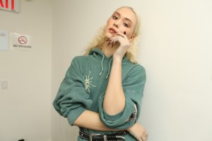 Backstage at Kim Shui RTW Fall 2020