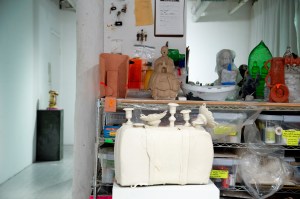 Arlene Schechet's studio in New York City.