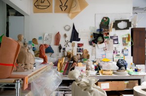 Arlene Schechet's studio in New York City.