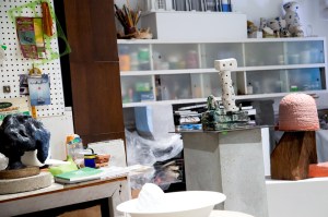 Arlene Schechet's studio in New York City.