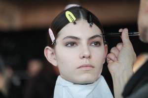 Backstage at Longchamp RTW Fall 2020