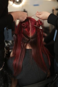 Backstage at Marc Jacobs RTW Fall 2020