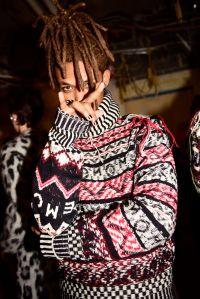 Backstage at Monse RTW Fall 2020