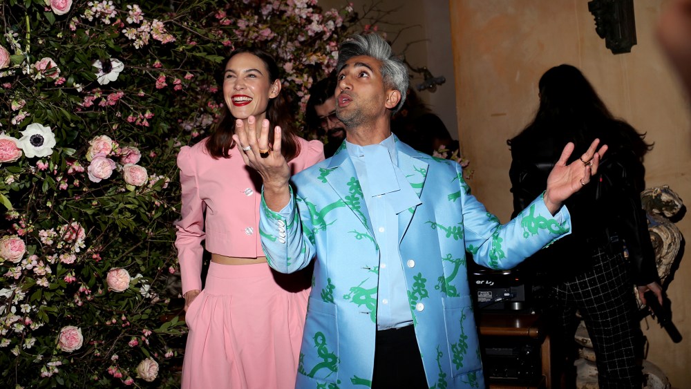 Alexa Chung and Tan France