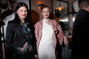 Tabitha Simmons and Karen Elson