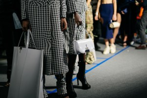 Backstage at Off-White RTW Fall 2020