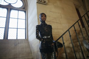Backstage at Paco Rabanne RTW Fall 2020
