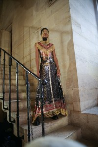 Backstage at Paco Rabanne RTW Fall 2020