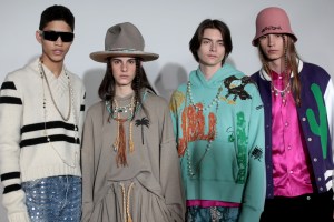 Backstage at Palm Angels RTW Fall 2020