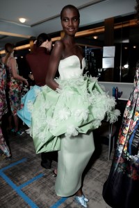 Backstage at Prabal Gurung RTW Fall 2020