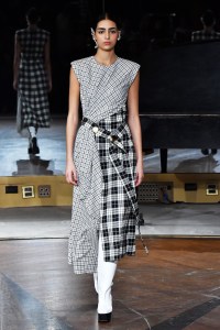Model on the catwalkPrabal Gurung show, Runway, Fall Winter 2020, New York Fashion Week, USA - 11 Feb 2020