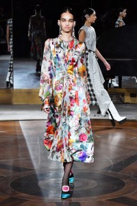 Model on the catwalkPrabal Gurung show, Runway, Fall Winter 2020, New York Fashion Week, USA - 11 Feb 2020