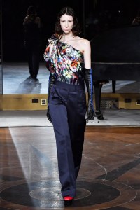 Model on the catwalkPrabal Gurung show, Runway, Fall Winter 2020, New York Fashion Week, USA - 11 Feb 2020