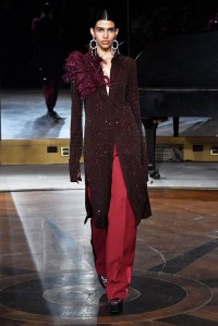 Model on the catwalkPrabal Gurung show, Runway, Fall Winter 2020, New York Fashion Week, USA - 11 Feb 2020