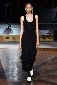 Model on the catwalkPrabal Gurung show, Runway, Fall Winter 2020, New York Fashion Week, USA - 11 Feb 2020