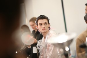 Backstage at Proenza Schouler RTW Fall 2020