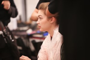 Backstage at Proenza Schouler RTW Fall 2020