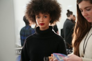 Backstage at Proenza Schouler RTW Fall 2020