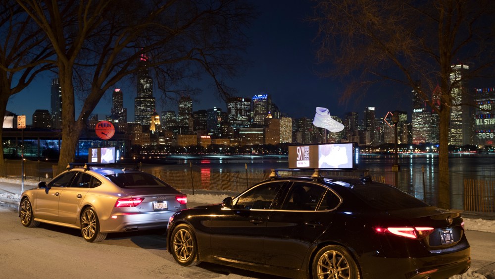 Puma Drove Holograms Around Chicago Because Tech Bling