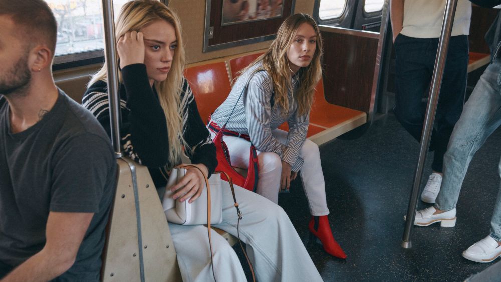 Rag & BoneÕs spring ad campaign was photographed on both a city subway and bus by Stephen Shore. The imagery captures the authentic character of New York City. Ads feature such talent as James Turlington, Ajani Russell, India Graham, Pyper America, Dylan Penn, Faith Lynch, Sean Lyles, Paloma Elsesser, Olivia Cooke and Chloe Fineman. ÒStephen in my opinion is one of the greatest photographers of all time, so working with him on this project was a true honor. Rag & Bone is about authenticity and timelessness and clothes that are rooted in individuality so we wanted to represent the collection set against the rawness of our home: New York City,Ó said Marcus Wainwright, founder and chief brand officer of Rag & Bone. The campaign will be released this month on the brandÕs social channels, web site and in stores. Ñ Lisa Lockwood