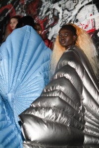 Backstage at Rick Owens RTW Fall 2020