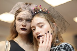 Backstage at Rodarte RTW Fall 2020