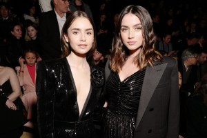 Lily Collins and Ana de Armas