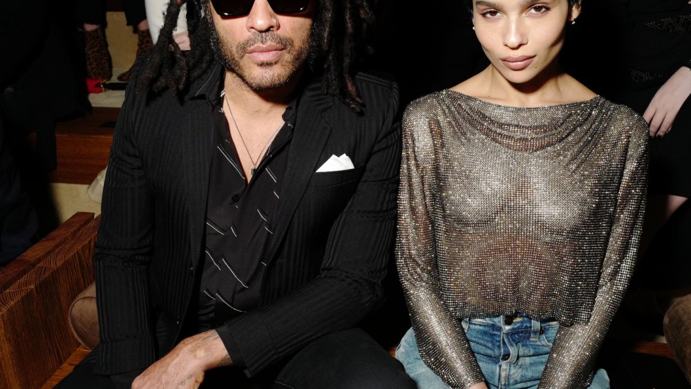 Lenny Kravitz and Zoe Kravitz