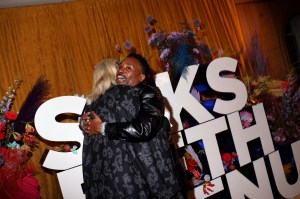 Gwendoline Christie and Billy Porter