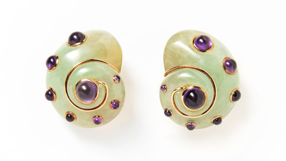Adventurine Amethis Earrings