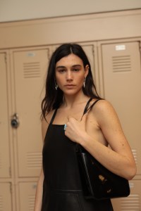 Backstage at Sandy Liang RTW Fall 2020