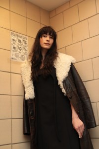 Backstage at Sandy Liang RTW Fall 2020