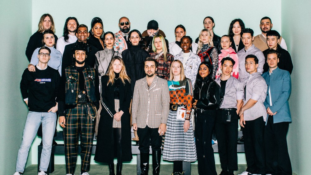 The semifinalists of the LVMH Prize for Young Designers.