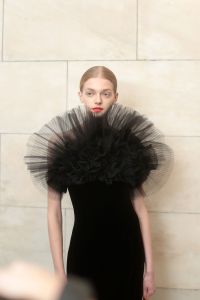Models backstageOscar De La Renta show, Backstage, Fall Winter 2020, New York Fashion Week, USA - 10 Feb 2020