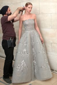 Models backstageOscar De La Renta show, Backstage, Fall Winter 2020, New York Fashion Week, USA - 10 Feb 2020