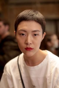 Model backstageOscar De La Renta show, Backstage, Fall Winter 2020, New York Fashion Week, USA - 10 Feb 2020