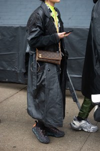 Street style at New York Fashion Week Fall 2020.