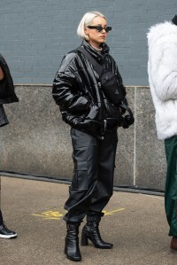 Street style at New York Fashion Week Fall 2020.