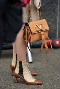 Street style at New York Fashion Week Fall 2020.