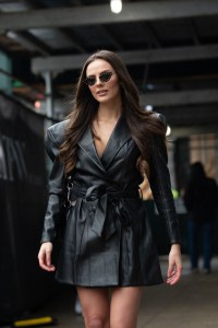 Street style at New York Fashion Week Fall 2020.