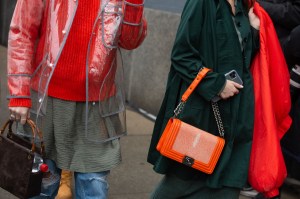 Street style at New York Fashion Week Fall 2020.