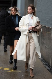 Street style at New York Fashion Week Fall 2020.
