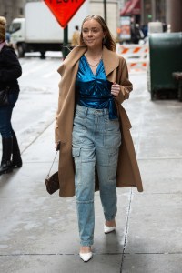 Street style at New York Fashion Week Fall 2020.