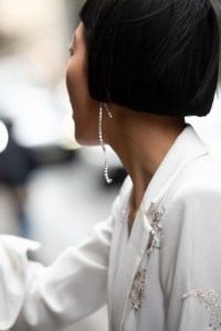 Street style at New York Fashion Week Fall 2020.