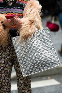 Street style at New York Fashion Week Fall 2020.